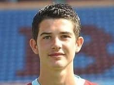 A young Dean when he played for the Clarets
