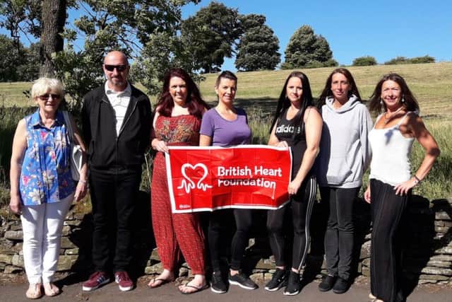 The "Magnificent Seven" team are preparing for the Yorkshire Three Peaks challenge to raise money for the British Heart Foundation.