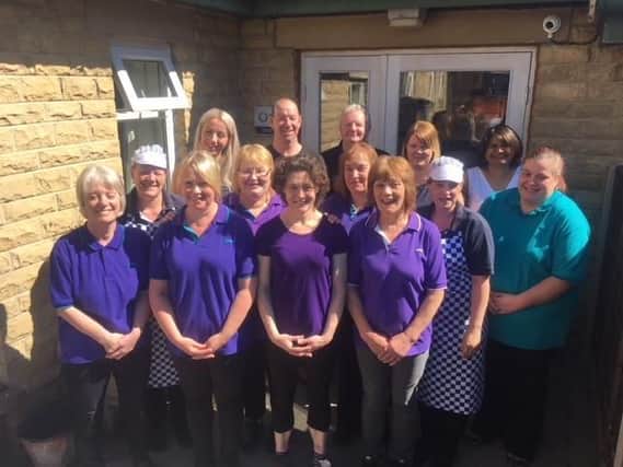 Staff at St Andrew's Nursing Home in Barnoldswick are thrilled to receive an excellence award.
