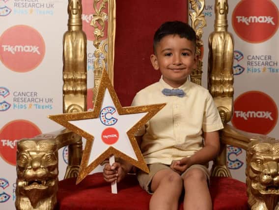 Little star Rayaan Zafran was a VIP guest at a party thrown for children who are fighting cancer