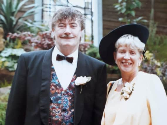 Former pub landlord Peter Scaife, who has died at the age of 76, with his wife Maureen.