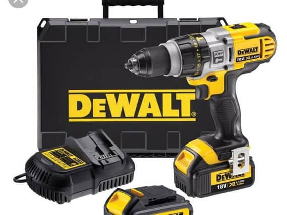 Police warn traders selling power tools to be extra vigilant