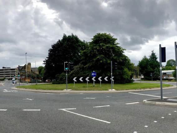 The A679 roundabout