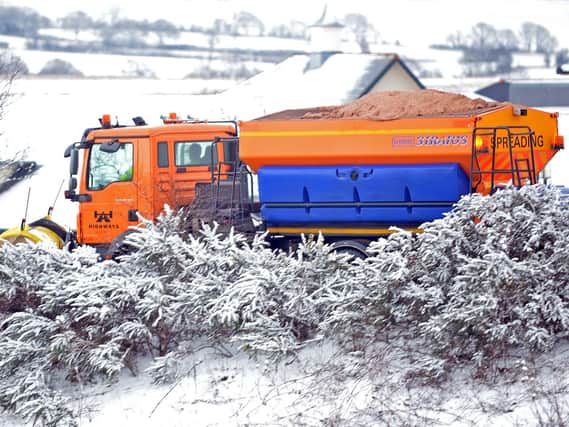 The gritters were well-used last winter.