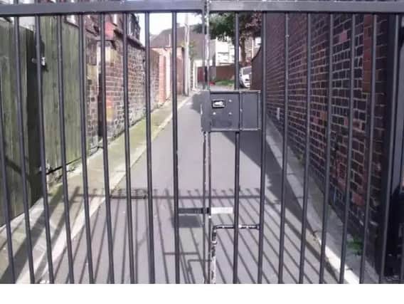 The council has set aside just over 51,000 for more alleygates