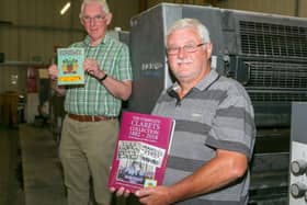 Wallace and Ray with their new book