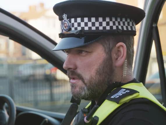 Police Sergeant David Barker of Lancashire Post in the documentary (Photos: ITV)