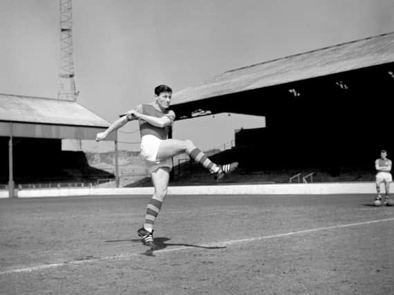 Jimmy McIlroy on the Turf