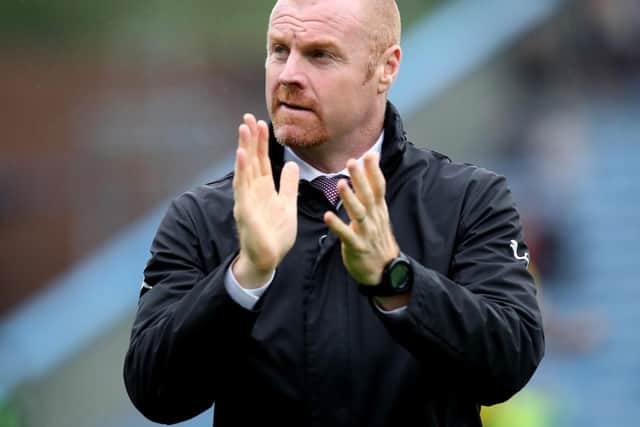 Burnley boss Sean Dyche