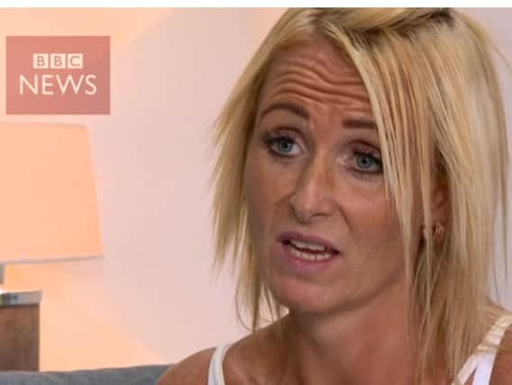 John and Susan Cooper's daughter Kelly Ormerod. Photo: BBC News/PA Wire