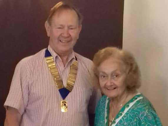 Frank Seed has taken over from Jacquie Devlin as the new president of Burnley Lions Club.