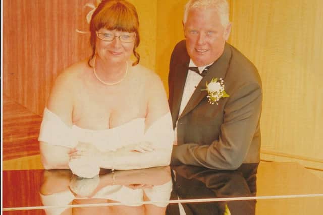 Ethel lost two stone to renew her wedding vows, with her husband Tony on a cruise, but said she still felt "huge and humiliated."