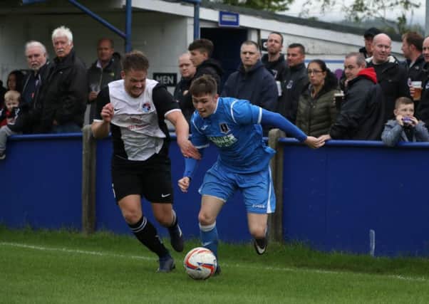 Action from Saturdays game						Picture: Andrew Sutcliffe www.sutcliffephotos.com