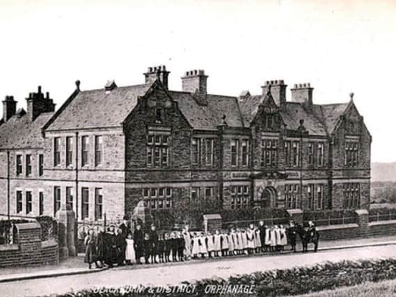 An old photo of Blackburn Orphanage which is now the headquarters of Child Action Northwest.