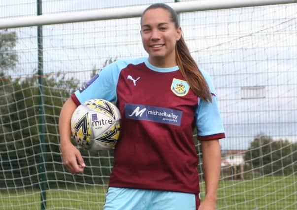 Sarah Greenhalgh was on target for the Lady Clarets