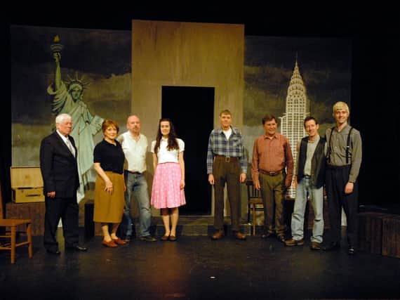 The cast of Burnley Garrick's 'A View from the Bridge'