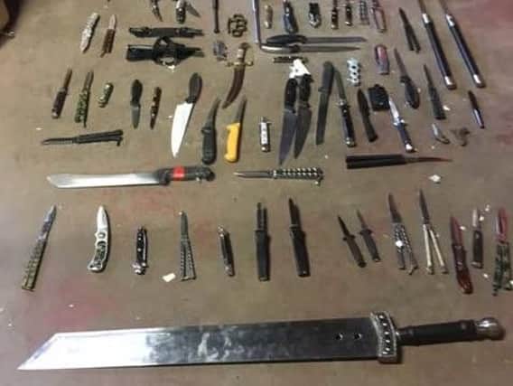 Some of the knives