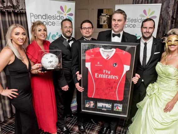 Seriun hosted the ball as part of Pendleside Hospice's annual Corporate Challenge.