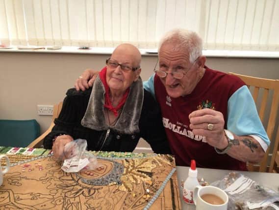 Jean and Rocky at Pendleside Hospice