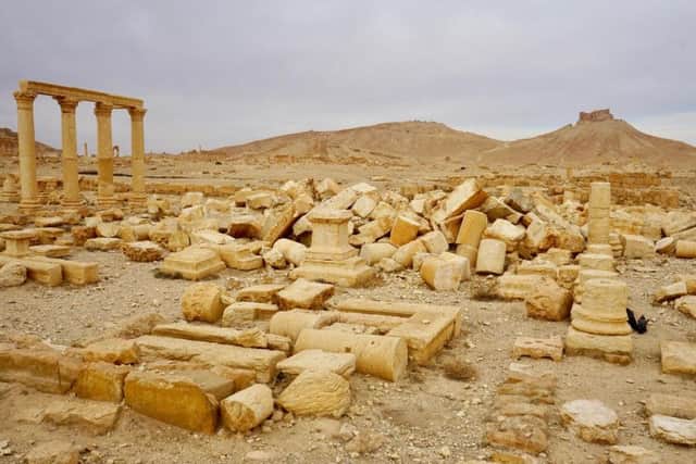 Classical city Palmyra, Syria, has been ravaged by the violence of Isis. (s)