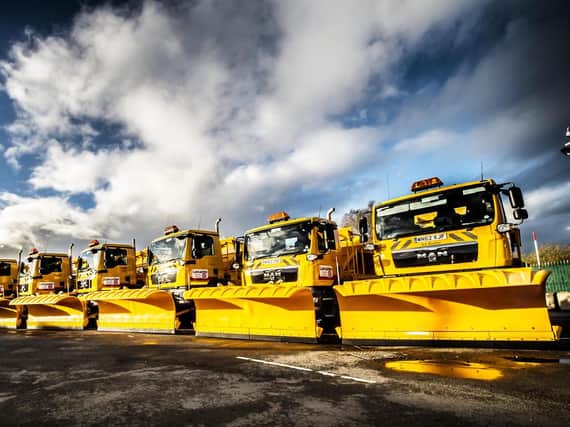 Lancashire County Council's fleet of gritters is ready to keep Lancashire moving