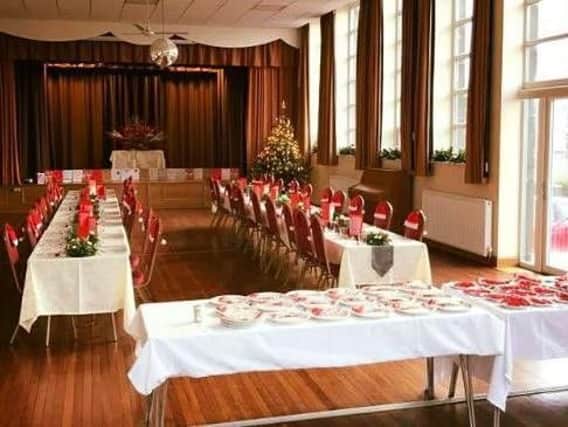 The Pendle charity will host a Christmas dinner.