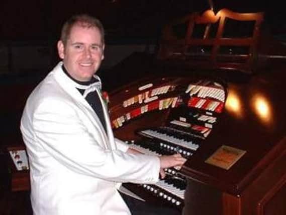 Organist Chris Powell