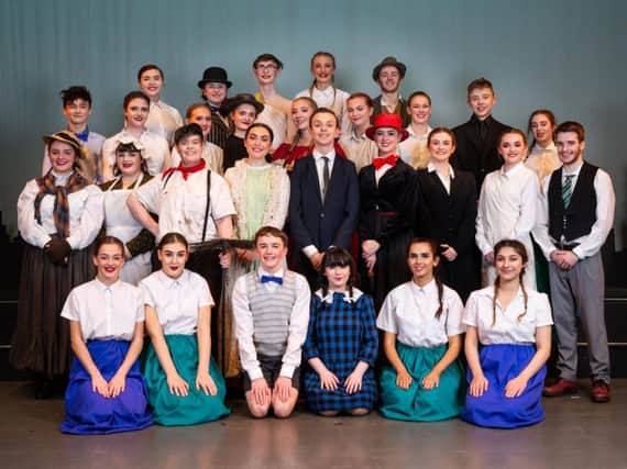 Performing arts students at Burnley College treated audiences to a dose of festive fun with a staging of 1964 Disney musical Mary Poppins Jr. (s)