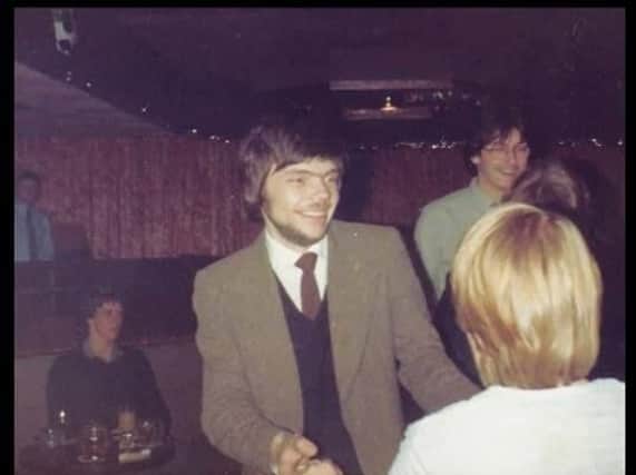 Mick pictured on the dancefloor at The Hop