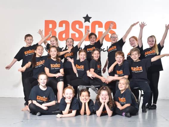 The talented young cast of 30 Years And More from Basics Theatre School are ready to bring the house down.