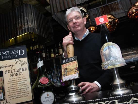 Bowland Brewery co-owner and managing director Andrew Warburton at The Mullered Monk launch at Bowland Brewery. Photos Kelvin Stuttard.