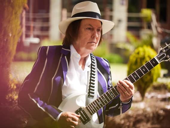 Dave Hill, guitarist with legendary glam rockers Slade, is back on the road for a series of Christmas gigs