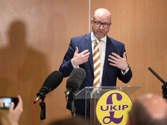 Paul Nuttall is the UKIP MEP for the North west