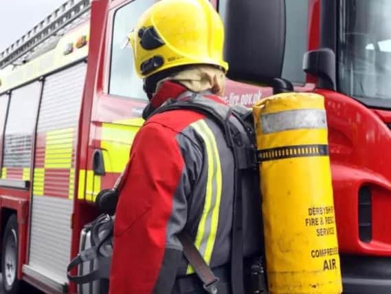An investigation is now underway but the fire is believed to have been started deliberately.