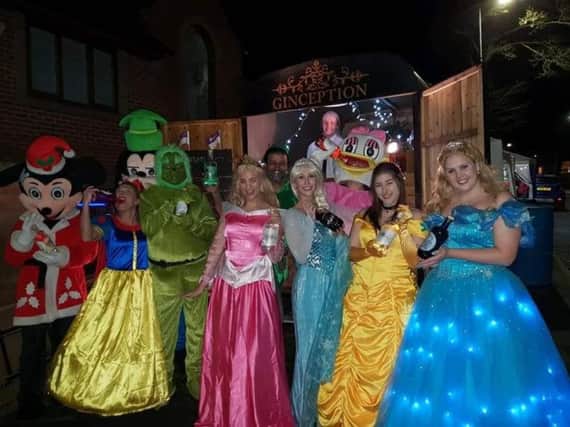 The Disney Winter Wonderland is taking place at The Orchard in Barrowford in aid of several health charities. (s)