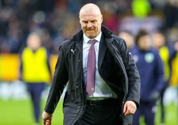 Burnley manager Sean Dyche leaves the field after the first half

Photographer Alex Dodd/CameraSport

The Premier League - Burnley v West Ham United - Sunday 30th December 2018 - Turf Moor - Burnley

World Copyright Â© 2018 CameraSport. All rights reserved. 43 Linden Ave. Countesthorpe. Leicester. England. LE8 5PG - Tel: +44 (0) 116 277 4147 - admin@camerasport.com - www.camerasport.com