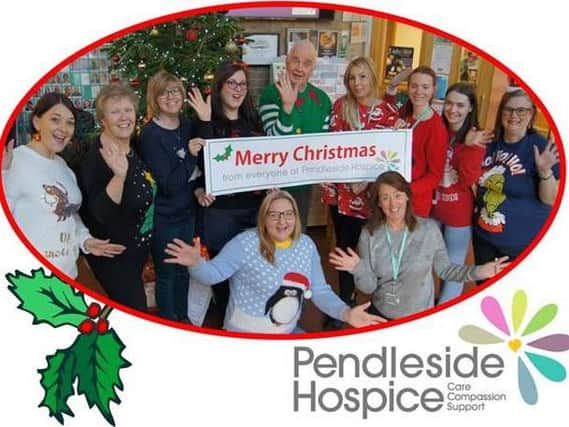 Volunteers at Pendleside Hospice are ready to accept any unwanted Christmas gifts you may have received.