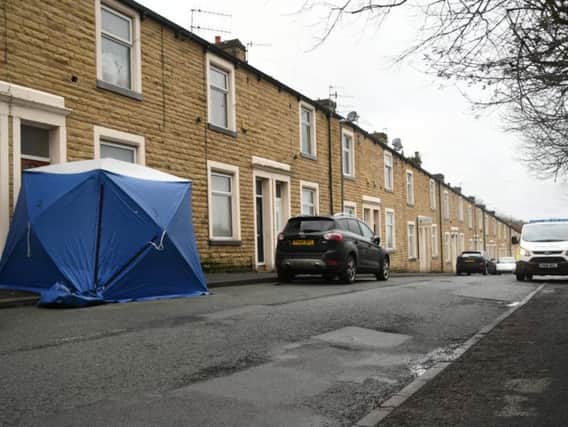 Detectives have launched a murder investigation following the incident in Burnley Wood