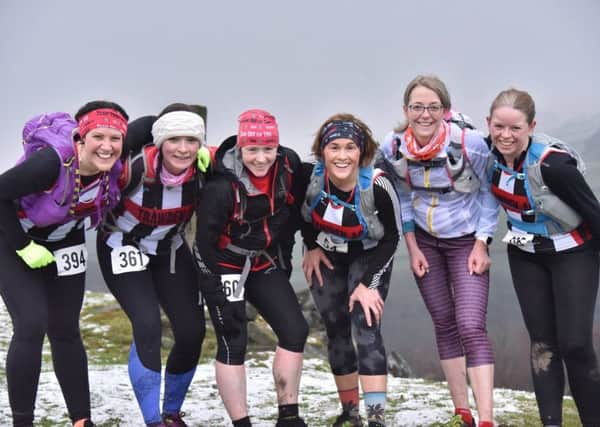 Taking part in The Hebden are (from left) Joanne Brown, Nicola Regan, Chell Brooks, Alex Fort, Claire Storozuk and Elaine Corcoran