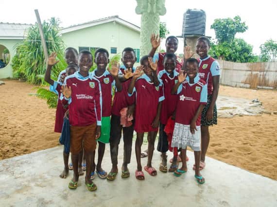 Burnley FC in the Community has successfully led three groups to the village of Woe, in the Volta region of Ghana.