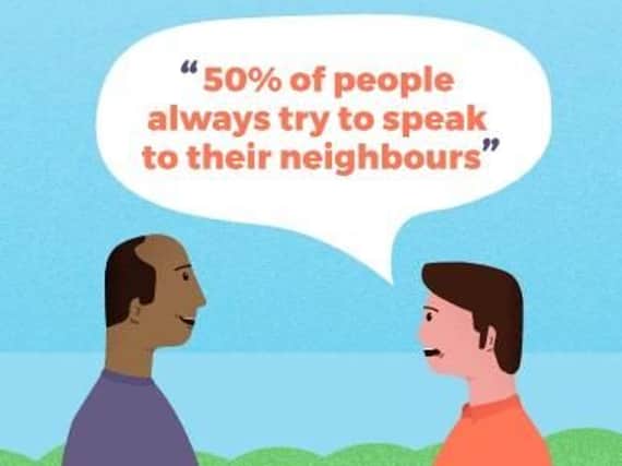 More than half of people in the North-West want to build real-life relationships with their neighbours. (s)
