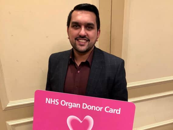 Tamoor Tariq, of Lancashire BME Network, one of the projects receiving Government funding to encourage more black and Asian people to become organ donors. (s)