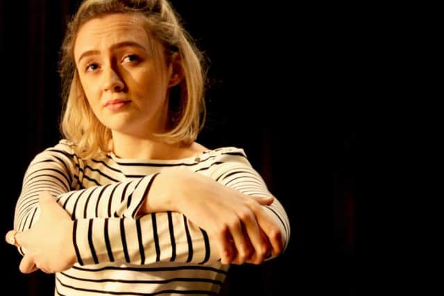 Sophie Milne starring as a 15-year-old victim of grooming in a Burnley Youth Theatre play called Only One in the World. (s)
