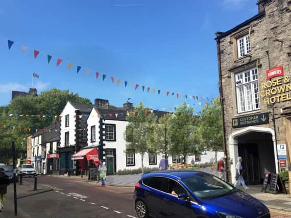 What Clitheroe town centre could look like.