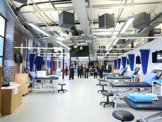 State of the art medical training centre at UCLan Burnley's Victoria Mill site. Photo: Creative Talent.