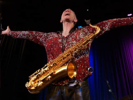 Snake Davis is back in town with some more classic saxophone solos at the Grand Theatre on Saturday, February 23rd. (s0