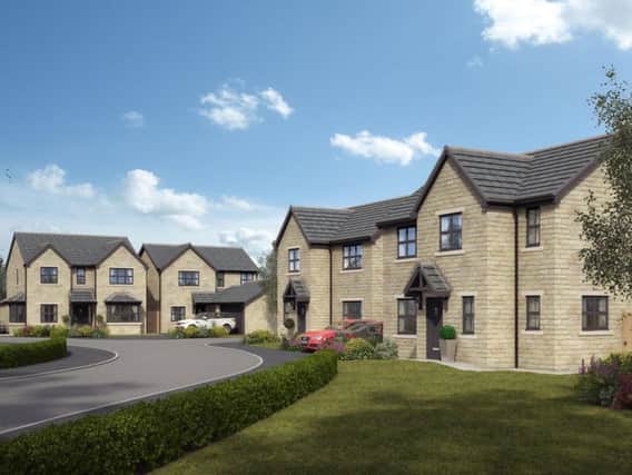 Artist's impression of the Spring Meadows development.
