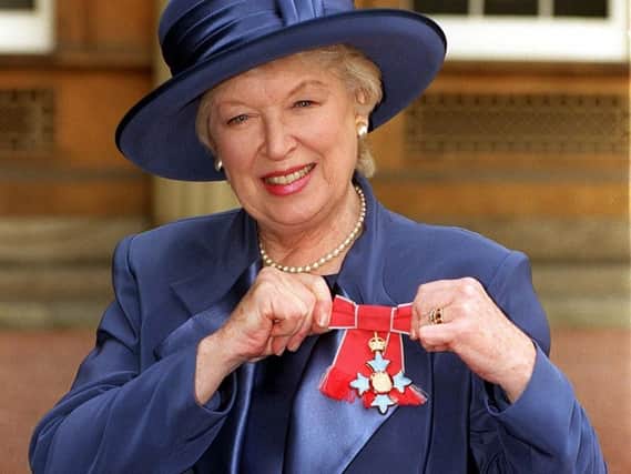 June Whitfield. Picture by Fiona Hanson (PA)