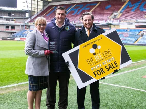 Luke Robinson and Vanessa Robinson, directors at The Bee Hive, celebrate the partnership with Ryan Bradley of BFCitC.