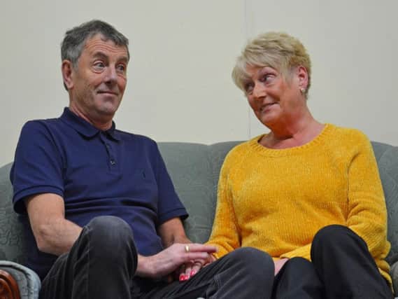 Vivien Thornber and Neil Tranmer are starring as couple Maggie and Billy in Love Story at The Little Theatre, Colne. (s)